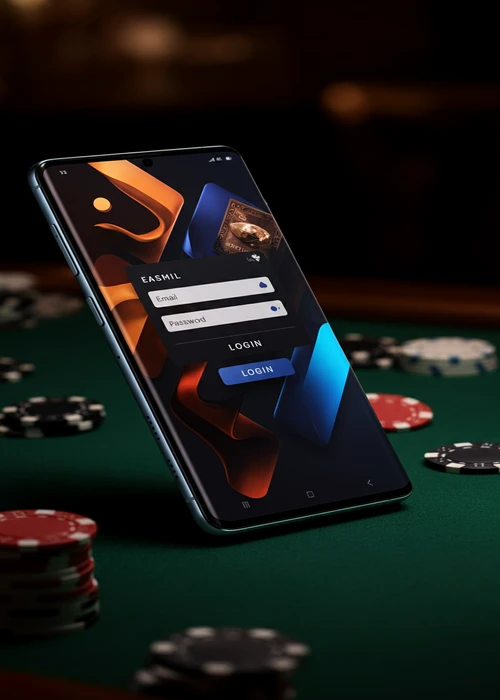 Benutzerfreundliches Login-Interface des Sunnyplayer Casinos mit Übersicht über Kontodetails und aktive Boni für ein optimiertes Spielerlebnis.